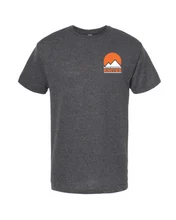 White Mountain Knives Gray Short Sleeve T-Shirt Size Large