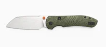 WMK Exclusive Vosteed LC Thornton Top Liner Lock Knife Green Aluminum Handle S35VN Blade Steel