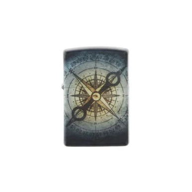 Zippo Lighter Compass Ghost Design 540 Color Matte Glow in the Dark ZP48562