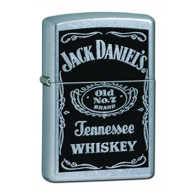 Zippo Lighter Jack Daniels Label Street Chrome ZP24779
